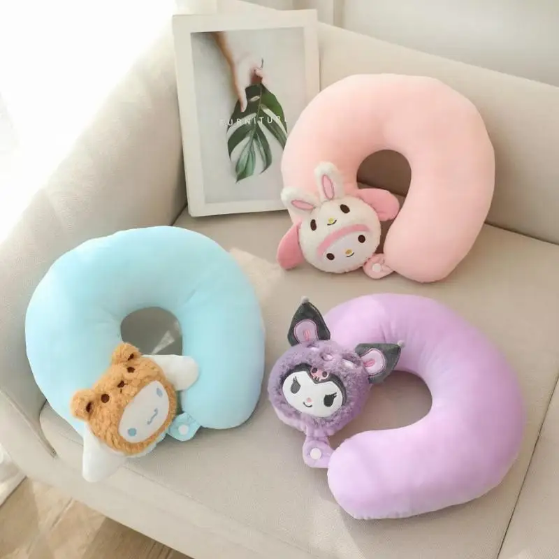 Kawaii Anime Sanrio Kuromi Cinnamoroll Car Neck Pillow Cushion Cute Cartoon My Melody Office Nap U-Shaped Pillow Girls Gift
Kawaii Anime Sanrio Kuromi Cinnamoroll Car Neck Pillow Cushion Cute Cartoon My Melody Office Nap U-Shaped Pillow Girls Gift