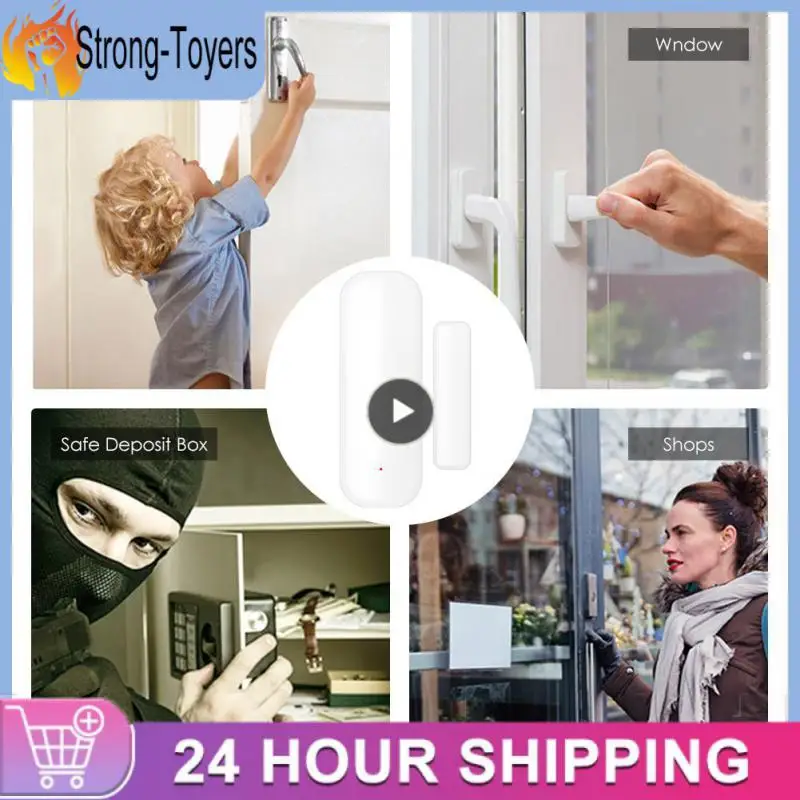 Smart Life Smart Door Sensor Wifi Window Sensor App Control Smart Door Open/closed Detectors Tuya Wifi Alexa Security Protection
Smart Life Smart Door Sensor Wifi Window Sensor App Control Smart Door Open/closed Detectors Tuya Wifi Alexa Security Protection