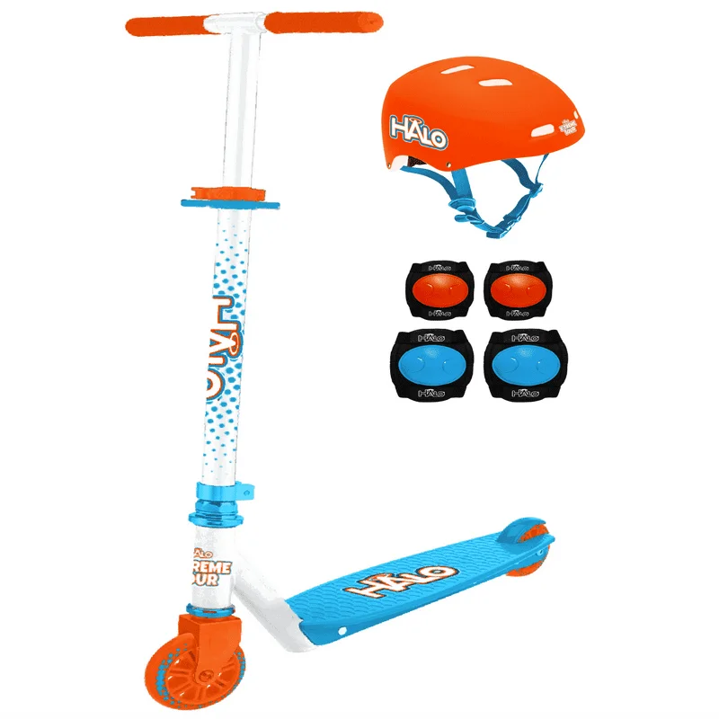 Wheel Scooter Combo Set - Xtreme Sour Orange - Scooter, Helmet and Pad Sets - Unisex
Wheel Scooter Combo Set - Xtreme Sour Orange - Scooter, Helmet and Pad Sets - Unisex