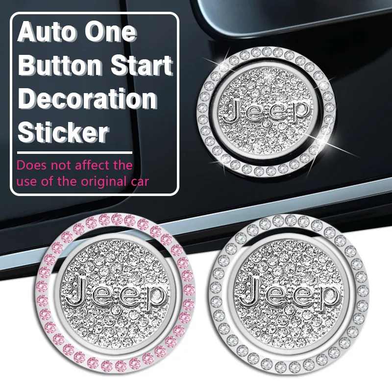 Car Engine One-Button Lgnition Start Stop Button Decoration Sticker For Jeep Wrangler Grand Cherokee Compass Renegade Tyre Stem
Car Engine One-Button Lgnition Start Stop Button Decoration Sticker For Jeep Wrangler Grand Cherokee Compass Renegade Tyre Stem
