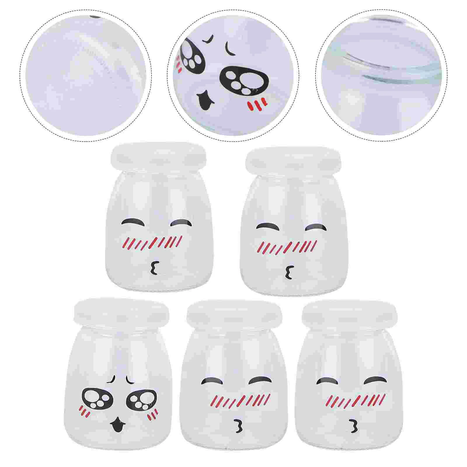 5 Pcs Clear Container Lid Mini Dessert Cup Spare Yogurt Glass Bottles Dessert Cups Glass Yogurt Jars
5 Pcs Clear Container Lid Mini Dessert Cup Spare Yogurt Glass Bottles Dessert Cups Glass Yogurt Jars