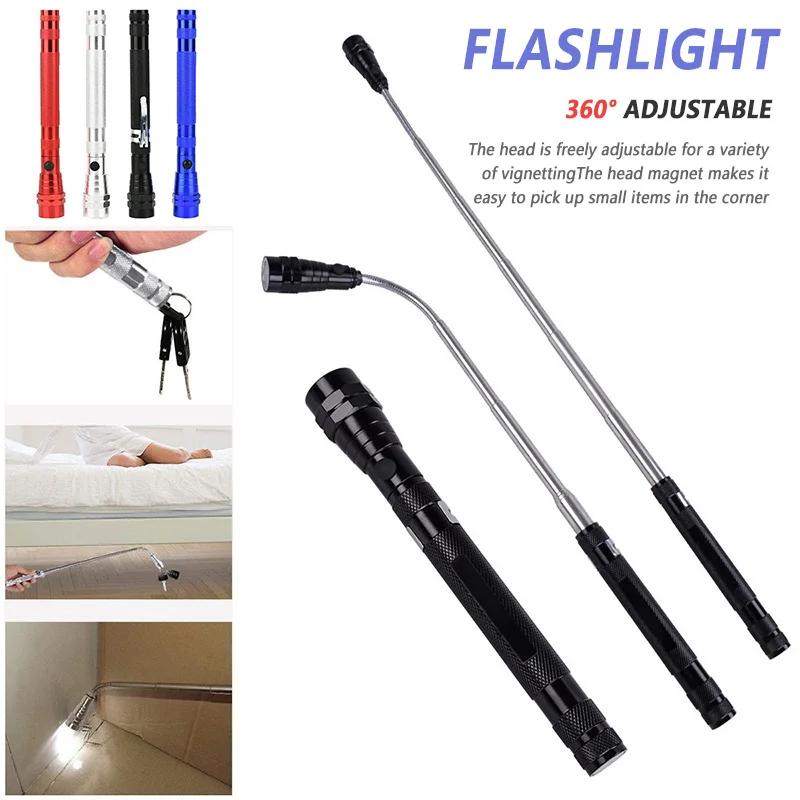 Magnetic Pickup Tool with LED Flash Light Extending Telescoping Flexible Magnetic Pickup Tool Extending Flexible gass
Magnetic Pickup Tool with LED Flash Light Extending Telescoping Flexible Magnetic Pickup Tool Extending Flexible gass