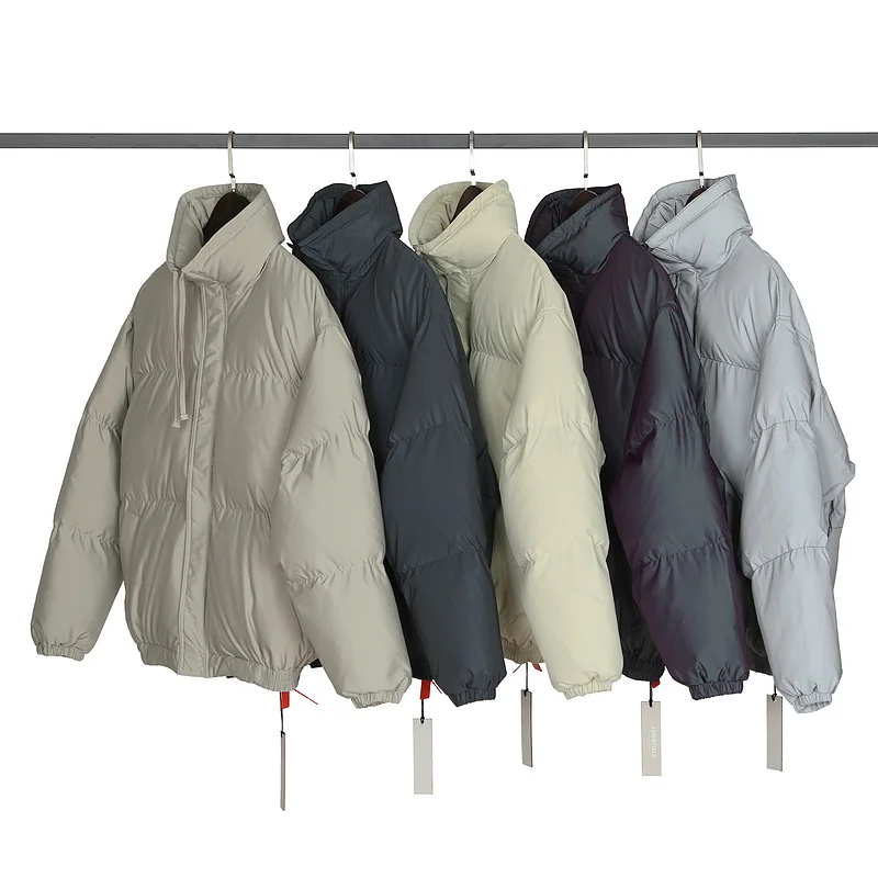 1:1 Version ESSENTIALS Laser Reflective Cotton down jacket Men Women Padded Jacket Hip Hop High Street Oversize Casual FG Coat
1:1 Version ESSENTIALS Laser Reflective Cotton down jacket Men Women Padded Jacket Hip Hop High Street Oversize Casual FG Coat