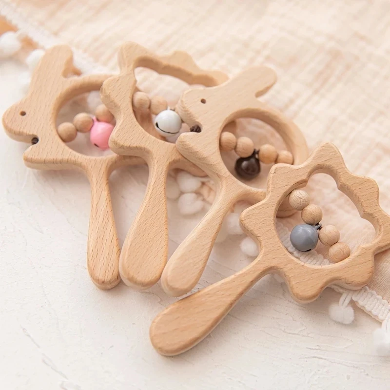 1PC Baby Wooden Rattle Beech Animal Hand Teething Woo1PC Baby Wooden Rattle Beech Animal Hand Teething Wooden Ring Makes A Sound
1PC Baby Wooden Rattle Beech Animal Hand Teething Woo1PC Baby Wooden Rattle Beech Animal Hand Teething Wooden Ring Makes A Sound