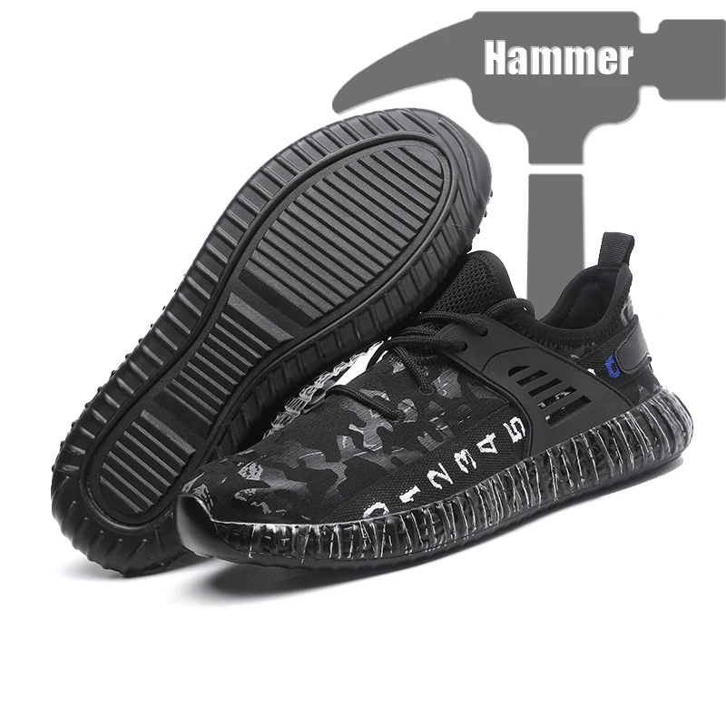 Comfortable Breathable Labor Insurance Shoes Men's Shoes Anti-smashing and Anti-puncture Safety Shoes Protection Fashion Welding
Comfortable Breathable Labor Insurance Shoes Men's Shoes Anti-smashing and Anti-puncture Safety Shoes Protection Fashion Welding