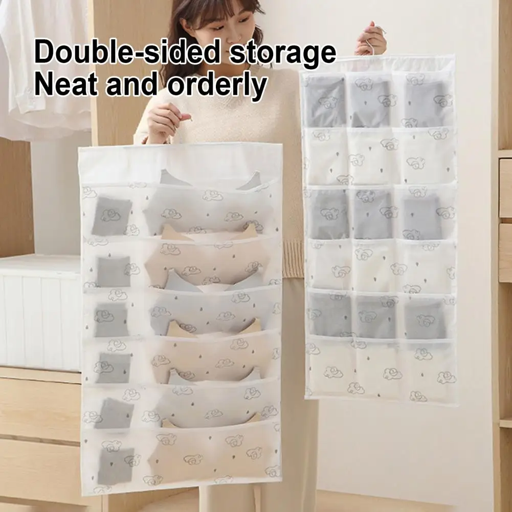 Convenient 360 Degree Rotatable Organization Washable Hanging Bag Hanging Underwear Storage Bag Household Stuffs
Convenient 360 Degree Rotatable Organization Washable Hanging Bag Hanging Underwear Storage Bag Household Stuffs