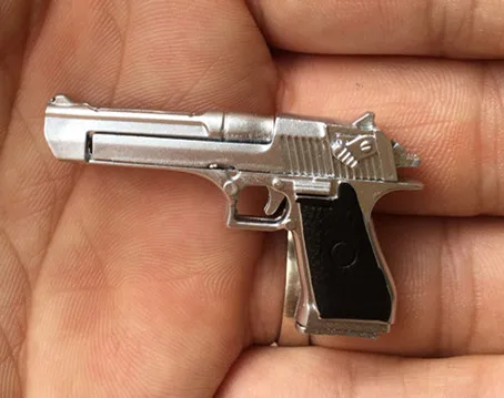 1/6 Scale Silver Color Desert Eagle Gun Model Pistol for 12inch action Figure Collection
1/6 Scale Silver Color Desert Eagle Gun Model Pistol for 12inch action Figure Collection