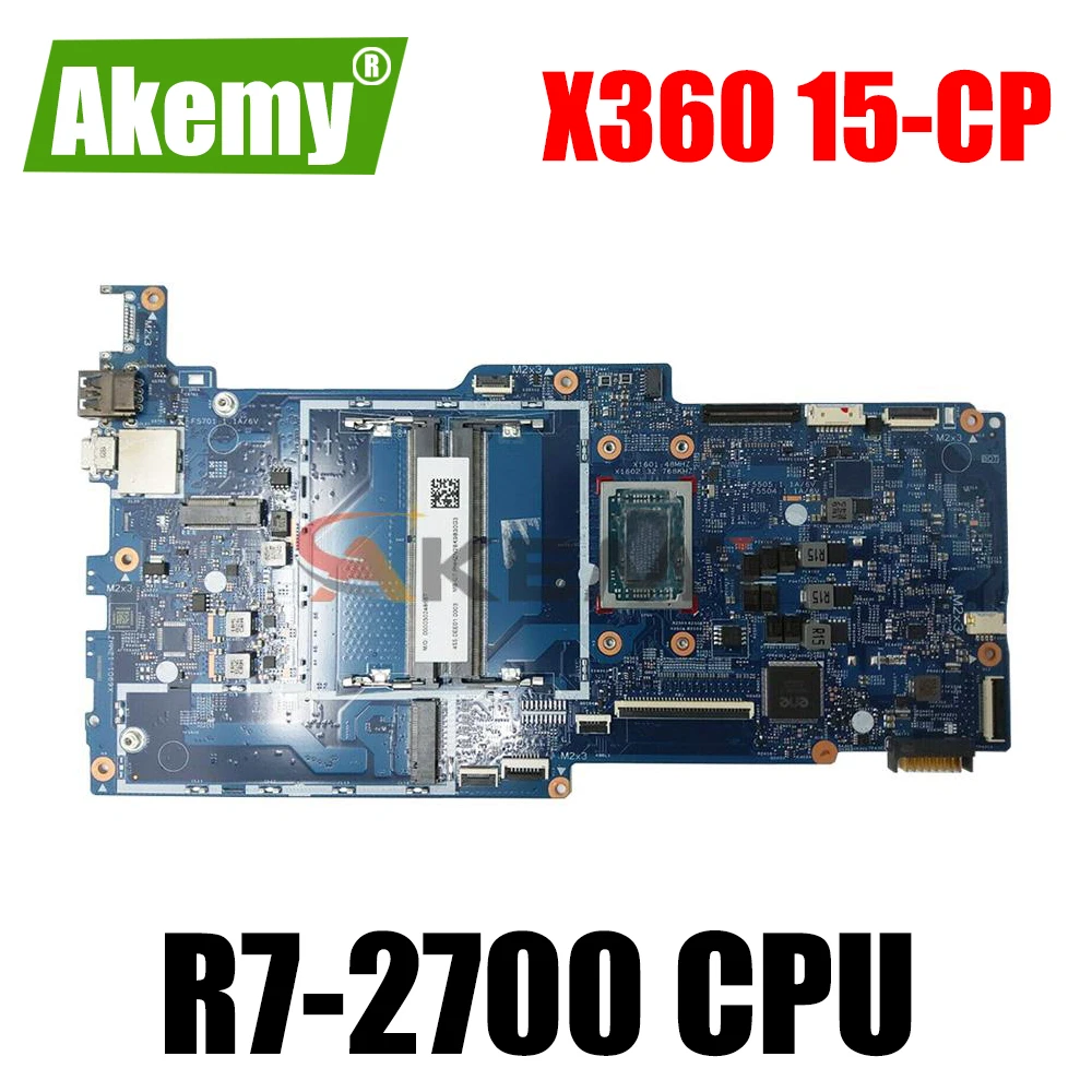 17890-2 448.0EE04.0021 MB For HP X360 15Z-CP 15-CP Laptop motherboard With R7-2700 CPU 100%test work
17890-2 448.0EE04.0021 MB For HP X360 15Z-CP 15-CP Laptop motherboard With R7-2700 CPU 100%test work