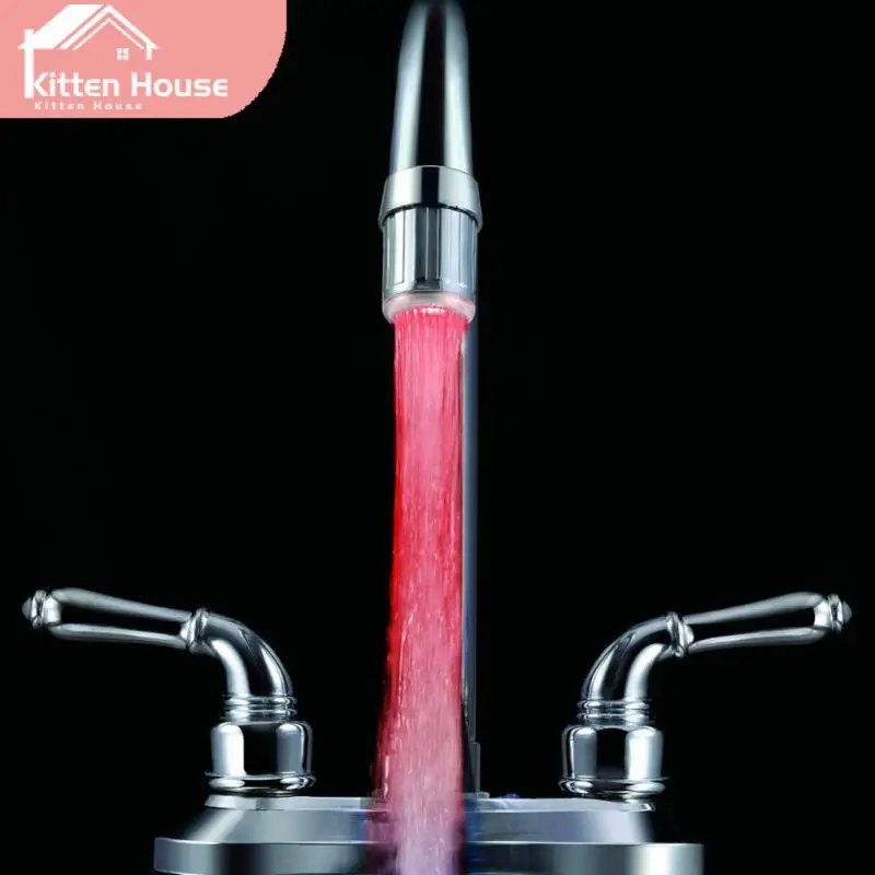 Bathroom Faucet Nozzle Head Water Power Shower LED Tap Light Water Saving Kitchen Sink Colorful Faucet Aerator 1/3/7 Colors
Bathroom Faucet Nozzle Head Water Power Shower LED Tap Light Water Saving Kitchen Sink Colorful Faucet Aerator 1/3/7 Colors