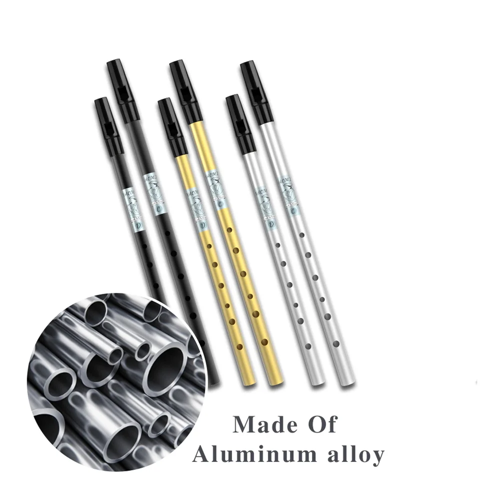 Flute 6 Holes D Key Flute Irish Whistle Musical Instrument Penny Whistle Aluminum-Alloy Whistle Flute Parts
Flute 6 Holes D Key Flute Irish Whistle Musical Instrument Penny Whistle Aluminum-Alloy Whistle Flute Parts