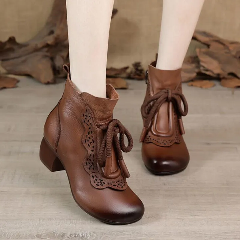 Round Toe Zipper PU Leather Boots Women Autumn Winter Retro Handmade Shoes Platform Ankle Boots Fashion casual women's boots
Round Toe Zipper PU Leather Boots Women Autumn Winter Retro Handmade Shoes Platform Ankle Boots Fashion casual women's boots