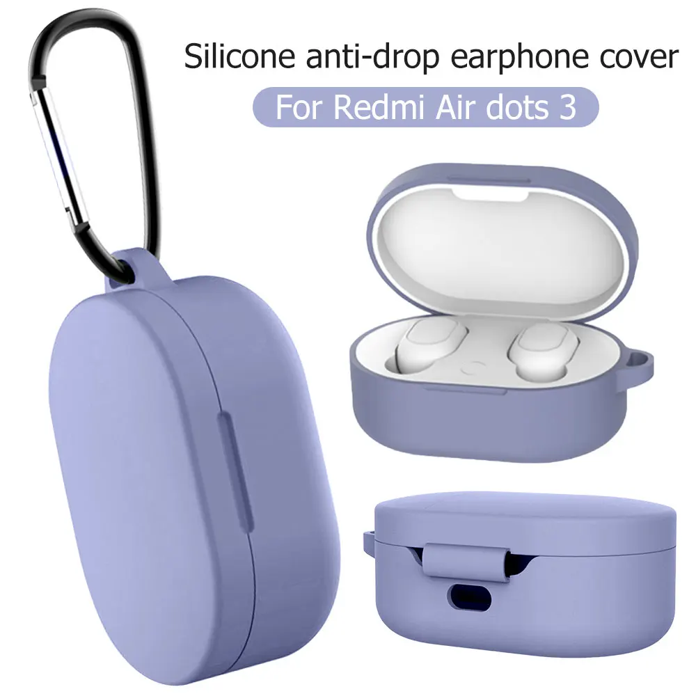 Silicone Case Redmi Mi AirDots Wireless Earphone Soft Cover For xiaomi redmi Airdots 3 Case Air dots 3 case shell With Buckle
Silicone Case Redmi Mi AirDots Wireless Earphone Soft Cover For xiaomi redmi Airdots 3 Case Air dots 3 case shell With Buckle