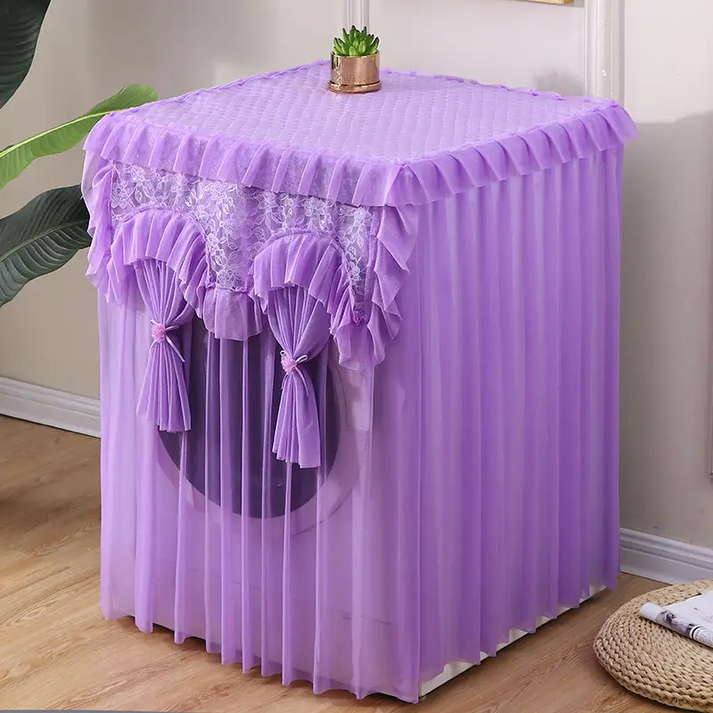 Hot Selling Purple Lace Washing Machine Cover, Roller Cover, Fully Automatic Roller Type Universal Dust Cover
Hot Selling Purple Lace Washing Machine Cover, Roller Cover, Fully Automatic Roller Type Universal Dust Cover