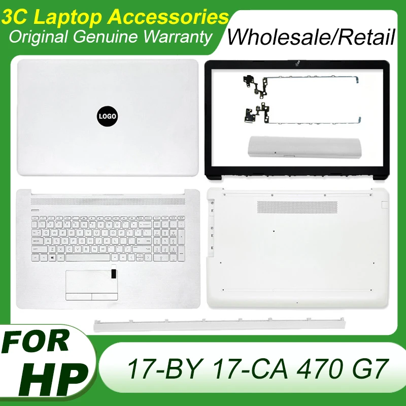Original New For HP 17-BY 17-CA 470 G7 LCD Back Cover/Bezel/Palmrest Upper Top Case/Bottom Case Laptop Keyboard L22516-001 White
Original New For HP 17-BY 17-CA 470 G7 LCD Back Cover/Bezel/Palmrest Upper Top Case/Bottom Case Laptop Keyboard L22516-001 White