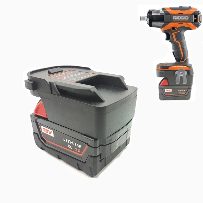 For Milwaukee 18V Battery Adapter convert to For Ridgid / AEG 18v Lithium-Ion Battery Tool Electric Drills Machines
For Milwaukee 18V Battery Adapter convert to For Ridgid / AEG 18v Lithium-Ion Battery Tool Electric Drills Machines