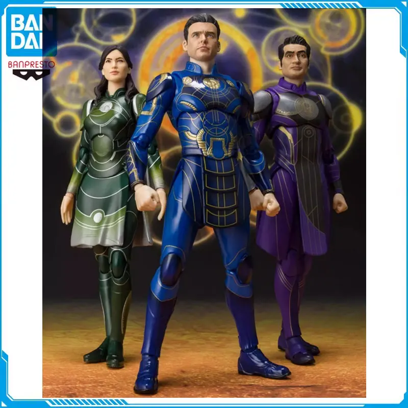 Фигурки героев мультфильма Marvel Bandai, Оригинальные фигурки героев мультфильмов, Ikaris, Kingo, Sersi, подвижные фигурки героев мультфильма, полная модель, BoyGifts
Фигурки героев мультфильма Marvel Bandai, Оригинальные фигурки героев мультфильмов, Ikaris, Kingo, Sersi, подвижные фигурки героев мультфильма, полная модель, BoyGifts