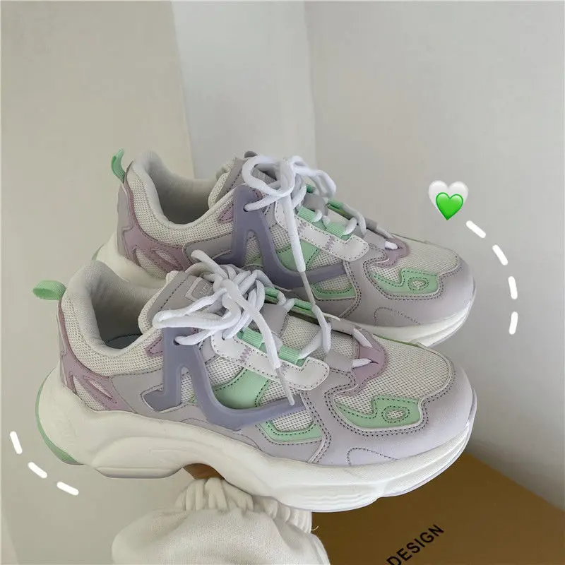 Spring Autumn Girls Student Sport Shoes Women's Shoes Girls Sneakers Style Women Ins Trendy Shoes Sneaker Zapatos Mujer A8-57
Spring Autumn Girls Student Sport Shoes Women's Shoes Girls Sneakers Style Women Ins Trendy Shoes Sneaker Zapatos Mujer A8-57