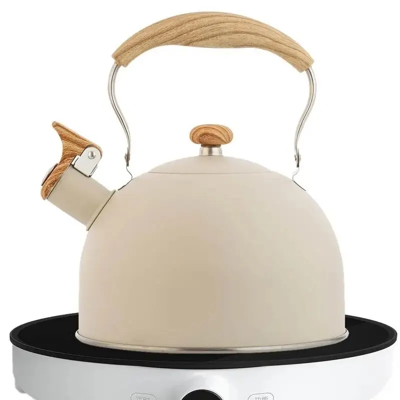 Kettle Stainless Steel Teapot For Stovetop 2.64 Quart Kettles Kitchen Tool For Induction Ceramic Hobs Christmas
Kettle Stainless Steel Teapot For Stovetop 2.64 Quart Kettles Kitchen Tool For Induction Ceramic Hobs Christmas