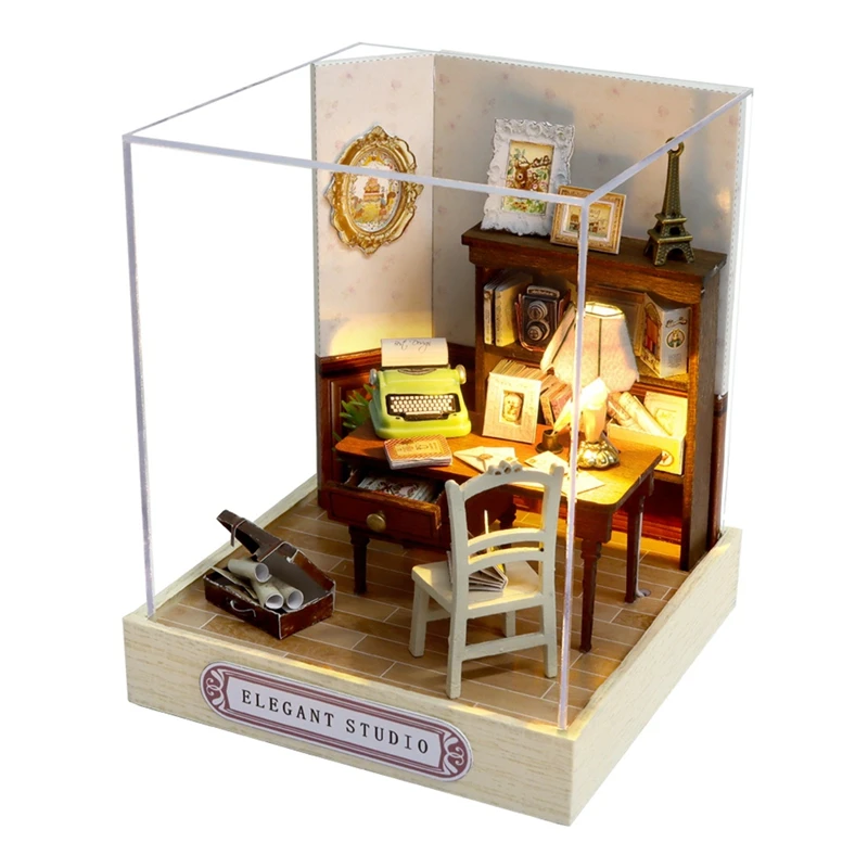 3D Three-Dimensional Handmade DIY Hut House Wooden Hand-Assembled Villa Construction Handicraft Kids Adults Gifts
3D Three-Dimensional Handmade DIY Hut House Wooden Hand-Assembled Villa Construction Handicraft Kids Adults Gifts