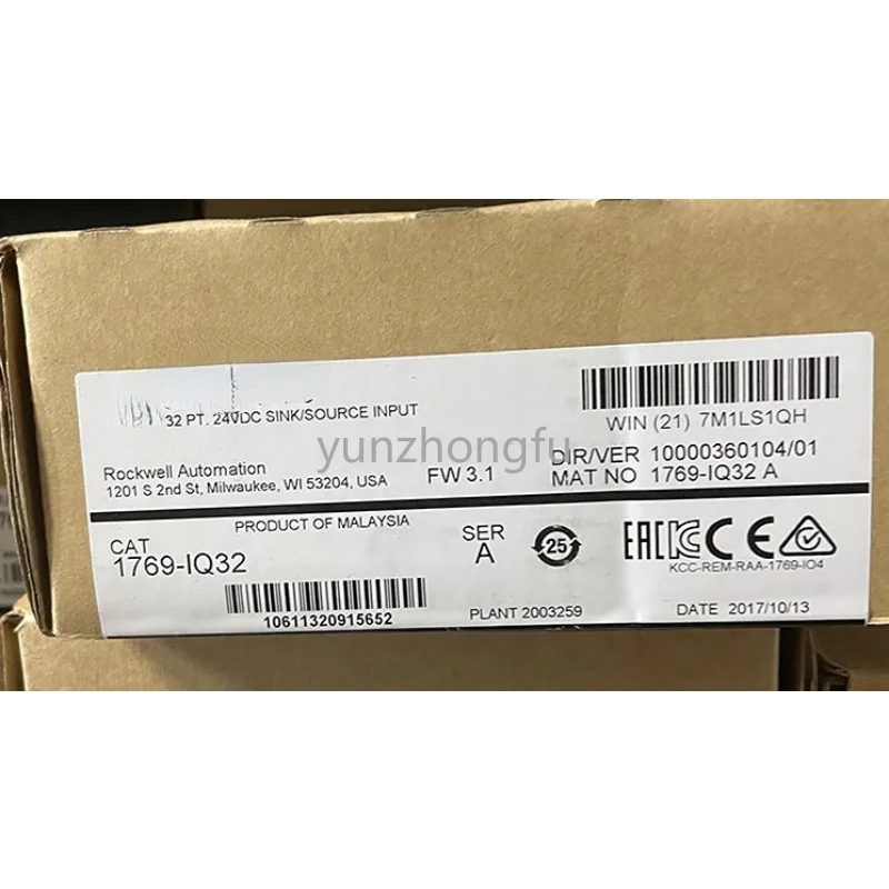 1769-Iq32 32 точек 24VDC приемник/входной модуль питания 1769iq32
1769-Iq32 32 точек 24VDC приемник/входной модуль питания 1769iq32