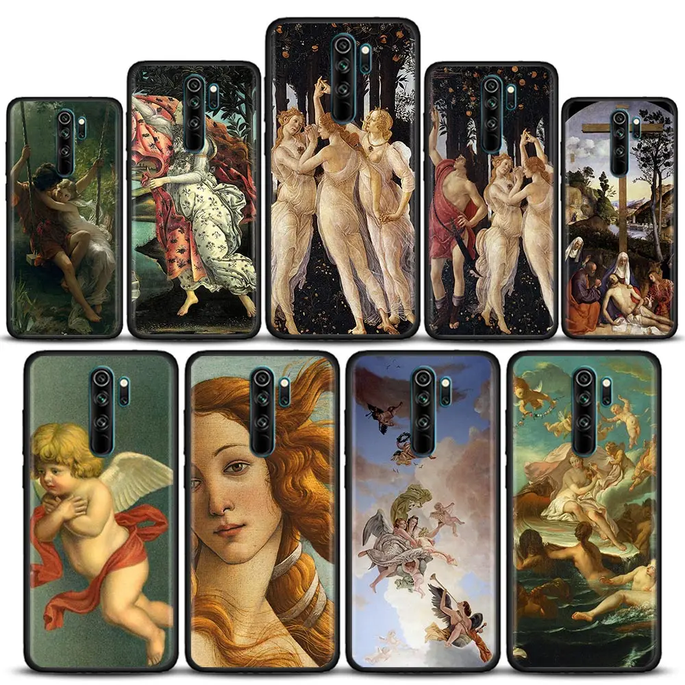 Phone Case for Redmi 6 6A 7 7A Note 7 8 8A Pro 8T Case Note 9 9S Pro 4G 9T Soft Silicone Cover Art Painting The Birth Of Venus
Phone Case for Redmi 6 6A 7 7A Note 7 8 8A Pro 8T Case Note 9 9S Pro 4G 9T Soft Silicone Cover Art Painting The Birth Of Venus