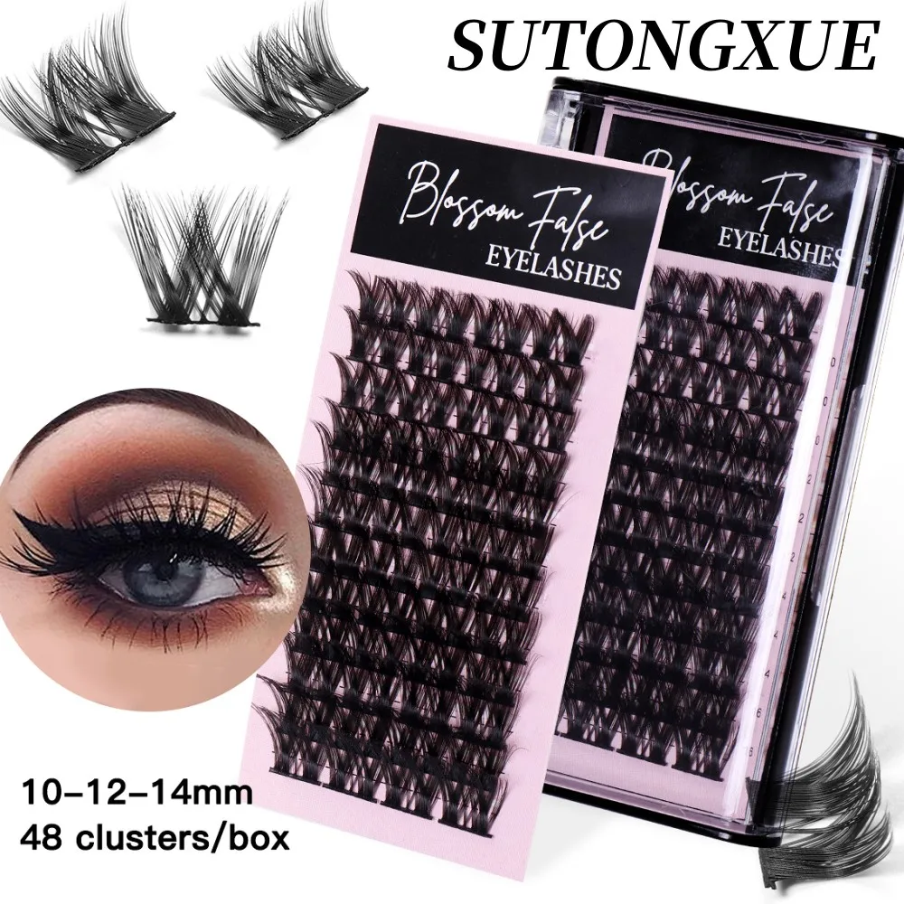 1Box/48 Bundles 20/30D Fake Eyelashes Faux Mink Individual Eyelashes Natural Thick Wispy Fluffy Eyelash Extension for Makeup
1Box/48 Bundles 20/30D Fake Eyelashes Faux Mink Individual Eyelashes Natural Thick Wispy Fluffy Eyelash Extension for Makeup