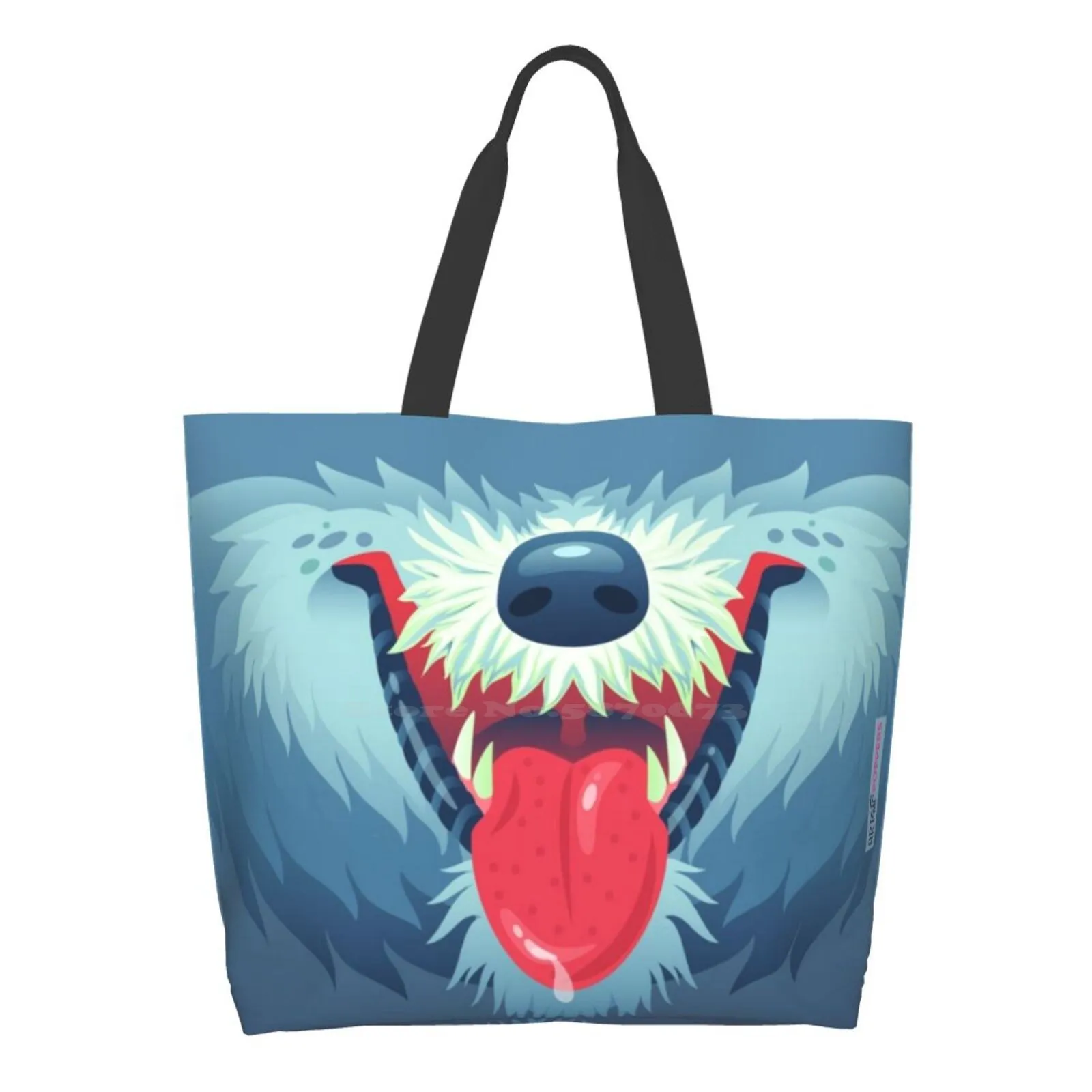 Monster Mask Snacker Reusable Household Tote Bags Storage Bags Monster Mouth Tongue Drool Slobber Teeth Blue Wolf Funny
Monster Mask Snacker Reusable Household Tote Bags Storage Bags Monster Mouth Tongue Drool Slobber Teeth Blue Wolf Funny