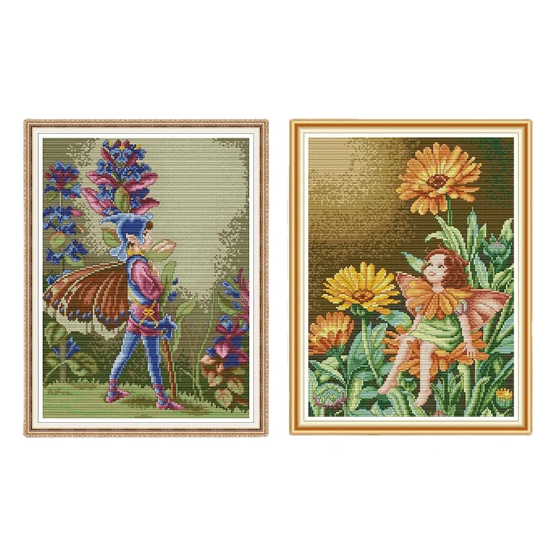 Butterfly Fairy 14ct 11ct Count Print Canvas Cross Stitch Sets DIY Handmade Needlework Embroidery DMC Cotton Thread Printed
Butterfly Fairy 14ct 11ct Count Print Canvas Cross Stitch Sets DIY Handmade Needlework Embroidery DMC Cotton Thread Printed