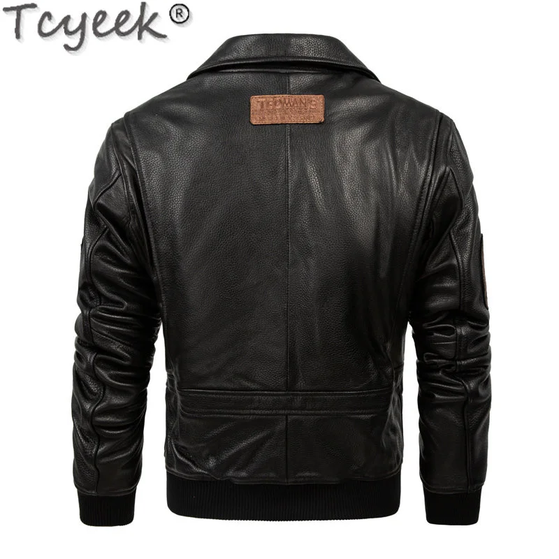 Sheepskin Real Genuine Leather Jackets Men Clothes Flight Suit Autumn Winter Men's Motorcycle Jacket Add Cotton Special
Sheepskin Real Genuine Leather Jackets Men Clothes Flight Suit Autumn Winter Men's Motorcycle Jacket Add Cotton Special