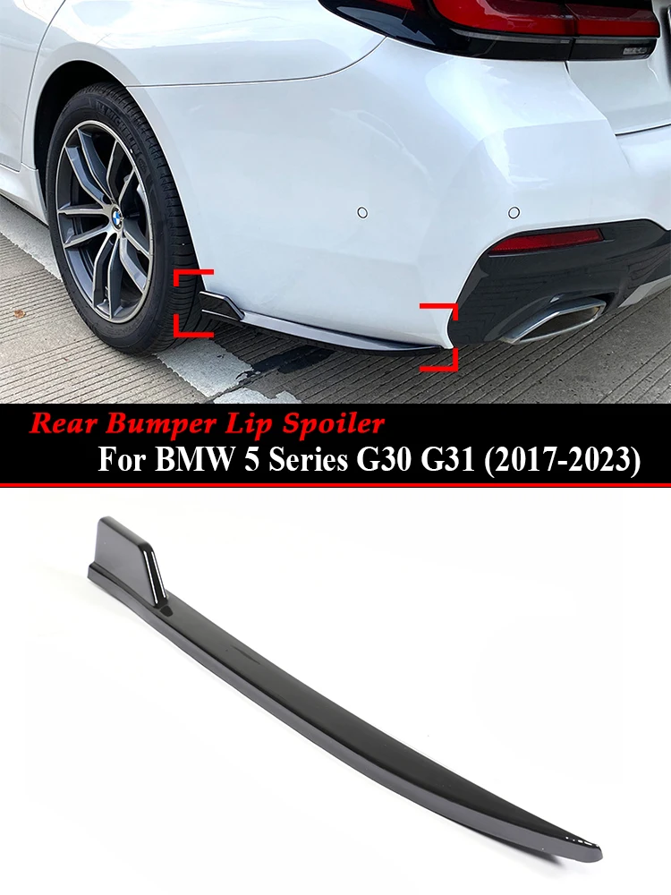 Задний бампер для BMW 5 серии G30 G31 2017-2023 из углеродного волокна, спойлер для губ, спортивные сплиттеры, гоночные крышки, замена автомобиля
Задний бампер для BMW 5 серии G30 G31 2017-2023 из углеродного волокна, спойлер для губ, спортивные сплиттеры, гоночные крышки, замена автомобиля