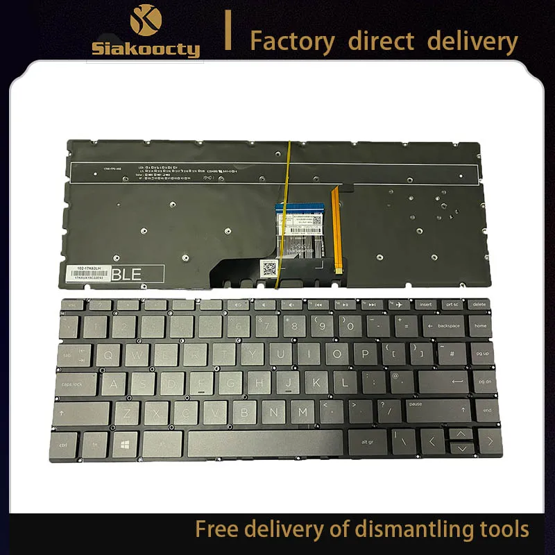 Siakoocty New UK Keyboard For HP 13-an0003na 13-an0006na 13-an0008na Laptop Backlit Black
Siakoocty New UK Keyboard For HP 13-an0003na 13-an0006na 13-an0008na Laptop Backlit Black