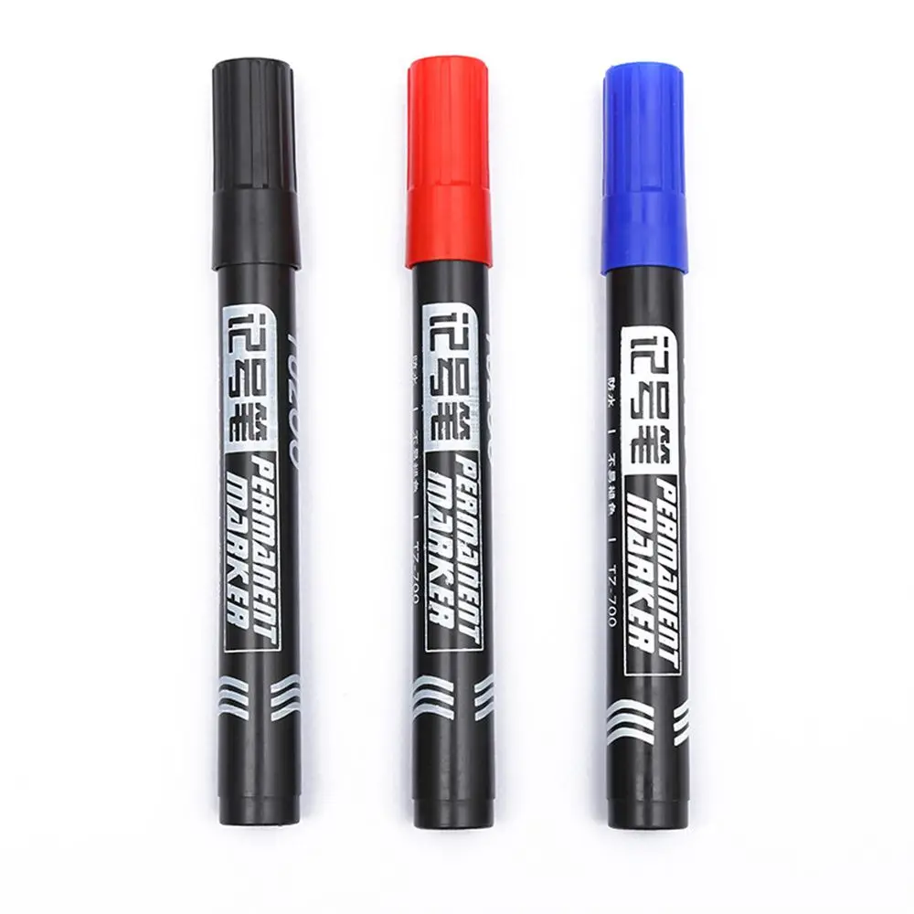 Fine Color 2.5mm Black Blue Red Ink Crude Nib Quick-drying Marker Marker Pens Waterproof Ink Permanent Marker Pen
Fine Color 2.5mm Black Blue Red Ink Crude Nib Quick-drying Marker Marker Pens Waterproof Ink Permanent Marker Pen