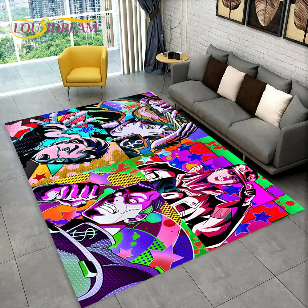 jojo's Bizarre Adventure Anime Area Rug,Carpet Rug for Living Room Bedroom Sofa Doormat Decoration, Kid Play Non-slip Floor Mat
jojo's Bizarre Adventure Anime Area Rug,Carpet Rug for Living Room Bedroom Sofa Doormat Decoration, Kid Play Non-slip Floor Mat