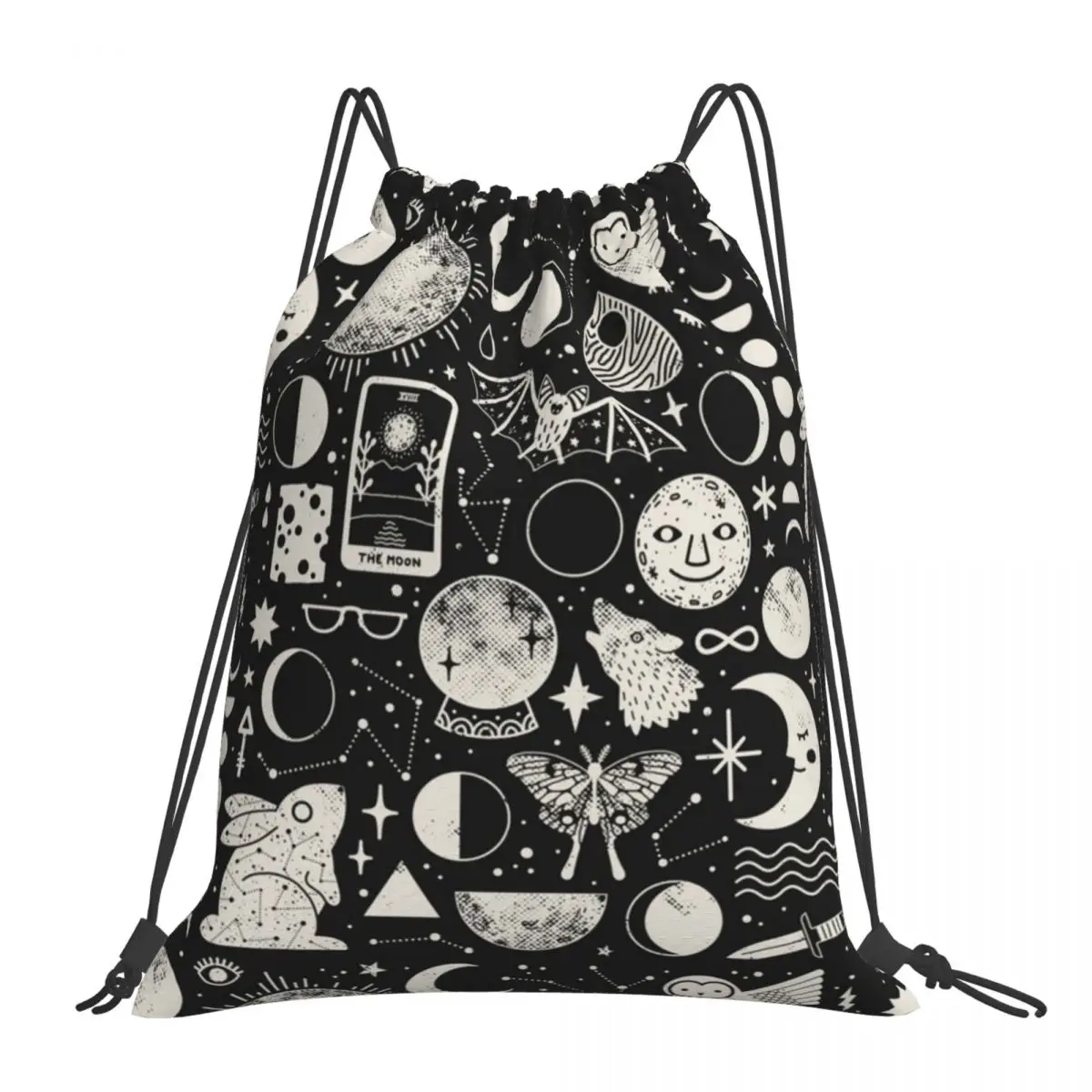 Lunar Pattern Eclipse Backpacks Fashion Portable Drawstring Bags Drawstring Bundle Pocket Sports Bag Book Bags For Travel School
Lunar Pattern Eclipse Backpacks Fashion Portable Drawstring Bags Drawstring Bundle Pocket Sports Bag Book Bags For Travel School