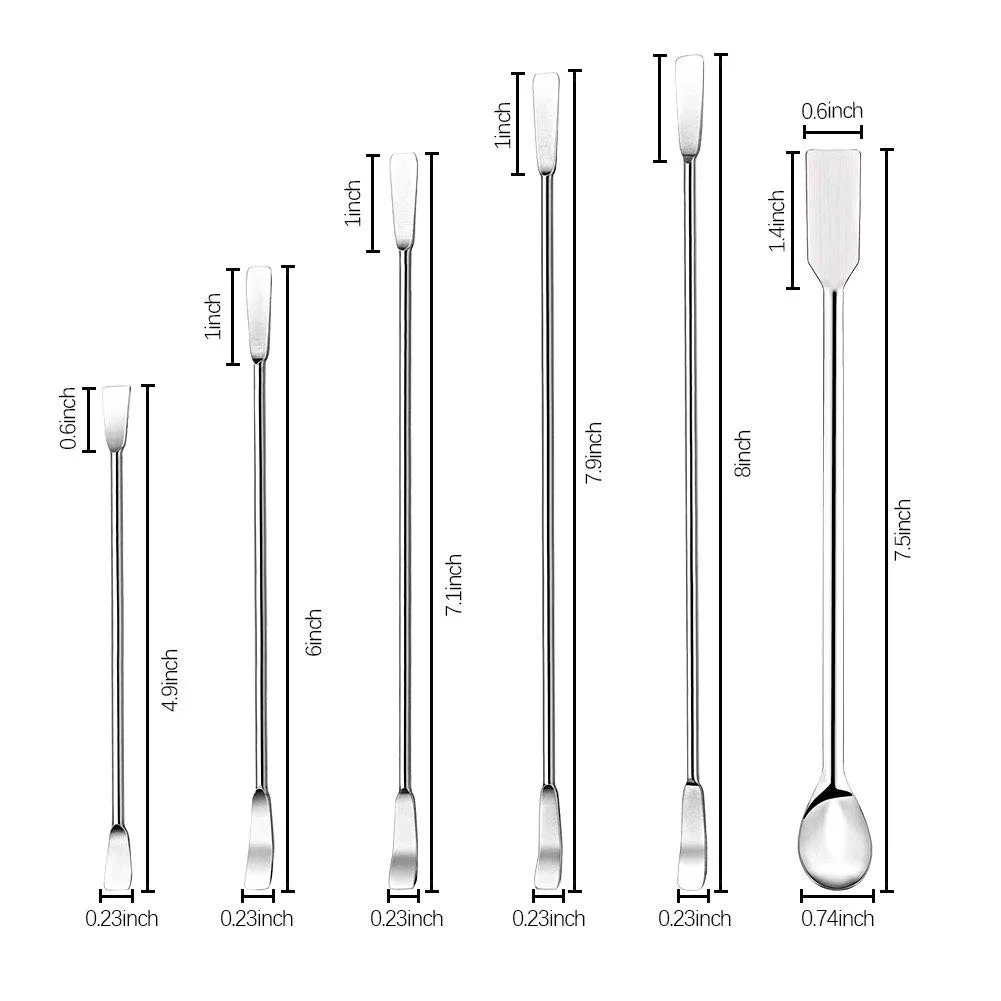 12pcs Laboratory Sampling Spoon Durable Lab Spoon Spatula Mixing Spat SW Safe Stainless Steel New Sophisticated
12pcs Laboratory Sampling Spoon Durable Lab Spoon Spatula Mixing Spat SW Safe Stainless Steel New Sophisticated