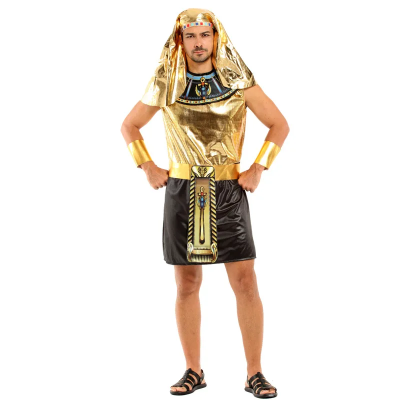 Pharaoh Cleopatra Cosplay Costume Halloween Women Man Ancient Egyptian Kings Queen Cleopatra Outfit Fancy Dress
Pharaoh Cleopatra Cosplay Costume Halloween Women Man Ancient Egyptian Kings Queen Cleopatra Outfit Fancy Dress