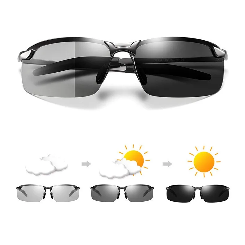 Smart Discoloration Car Driving Glasses Polarized Men Sunglasses Night Vision Driver's Eyewear Goggles Night Riding Equipment
Smart Discoloration Car Driving Glasses Polarized Men Sunglasses Night Vision Driver's Eyewear Goggles Night Riding Equipment
