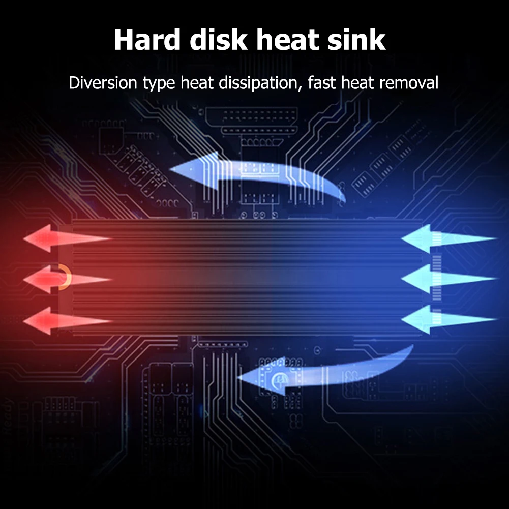 M.2 SSD Heat Sink Heatsink Aluminum Radiator Cooler NVME Thermal Vest with Silicon Wafer For Desktop PC PCIe SATA M2 SSD
M.2 SSD Heat Sink Heatsink Aluminum Radiator Cooler NVME Thermal Vest with Silicon Wafer For Desktop PC PCIe SATA M2 SSD
