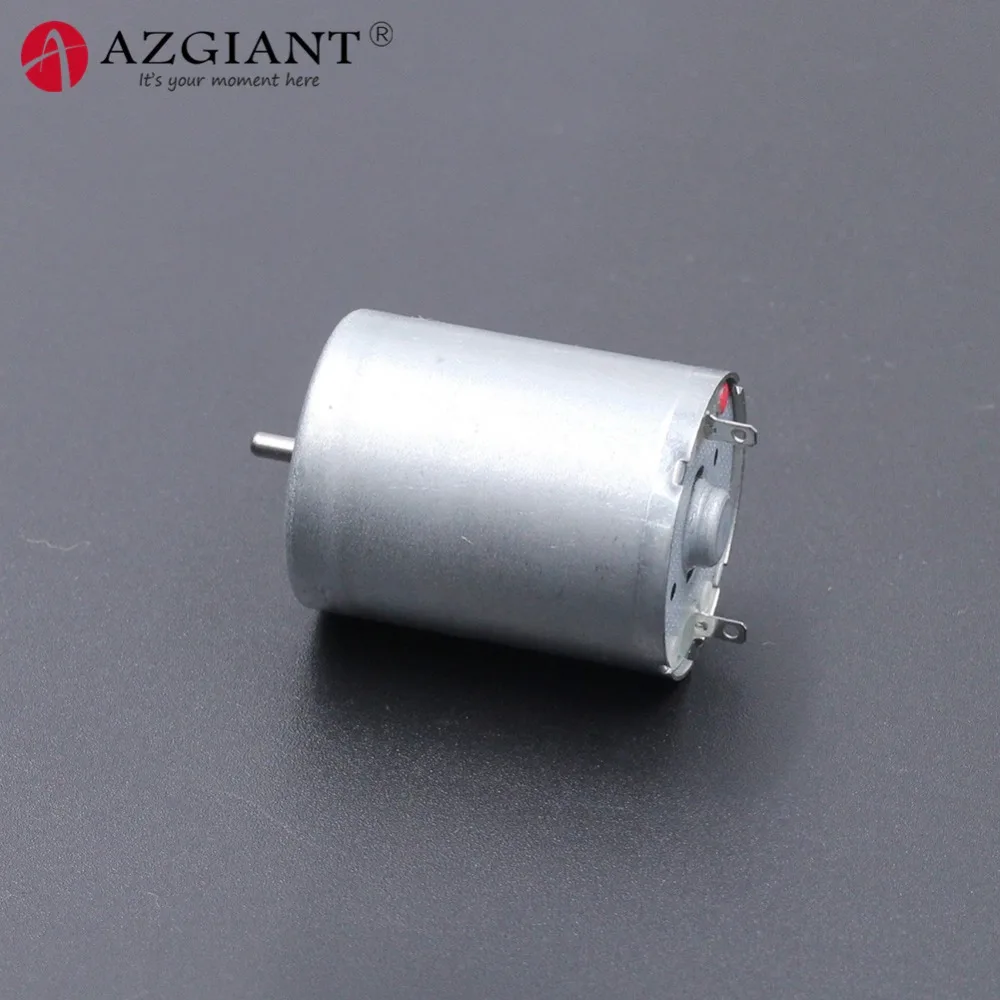Двигатель AZGIANT RK-370CA-12V 3500 об/мин Micro DC для турбины, коробки передач, принтера и т. д.
Двигатель AZGIANT RK-370CA-12V 3500 об/мин Micro DC для турбины, коробки передач, принтера и т. д.