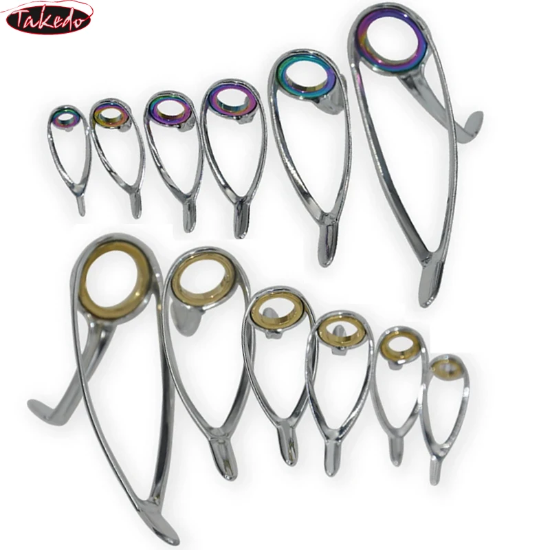 Набор колец для удочек TAKEDO CRTSG, литая Черная Радужная Золотая керамическая удочка, строительные аксессуары, ремонтная удочка
Набор колец для удочек TAKEDO CRTSG, литая Черная Радужная Золотая керамическая удочка, строительные аксессуары, ремонтная удочка