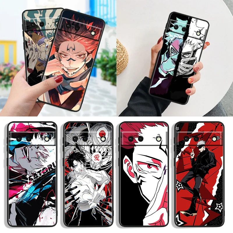 tsu Kaisen Satoru Gojo anime Shockproof Cover for Google Pixel 7 6a 6 Pro 5 4 4A XL 5G Black Phone Case Shell Soft Fundas Capa
tsu Kaisen Satoru Gojo anime Shockproof Cover for Google Pixel 7 6a 6 Pro 5 4 4A XL 5G Black Phone Case Shell Soft Fundas Capa