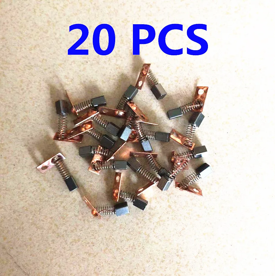 20pcs strong 210 Power Tool Carbon Brush Electric Hammer Angle Grinder Graphite Brush Replacement
20pcs strong 210 Power Tool Carbon Brush Electric Hammer Angle Grinder Graphite Brush Replacement