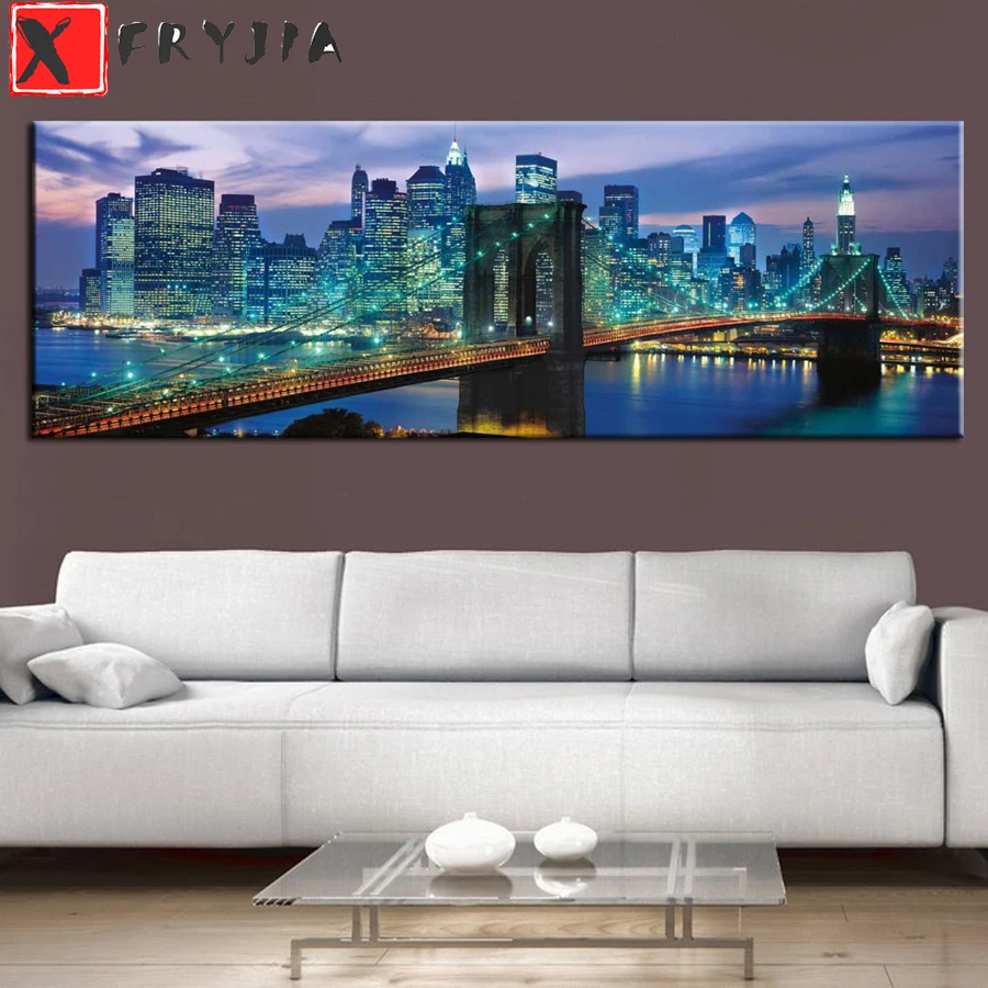 Full Square Diamond Embroidery city building night view bridge Sale Handicraft Diamond Painting Cross Stitch Home Decoration
Full Square Diamond Embroidery city building night view bridge Sale Handicraft Diamond Painting Cross Stitch Home Decoration