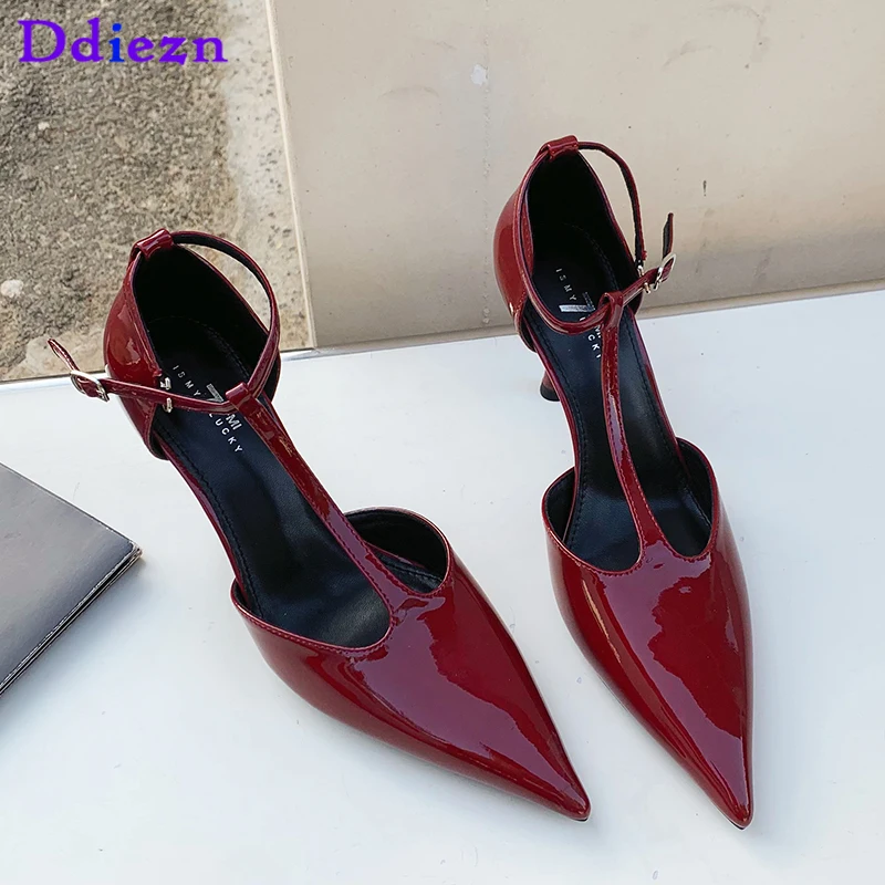 2023 Women Pumps Sexy Female Shoes Thin High Heels New In Fashion Pointed Toe Slingbacks Office Ladies Sandals Designer Slides
2023 Women Pumps Sexy Female Shoes Thin High Heels New In Fashion Pointed Toe Slingbacks Office Ladies Sandals Designer Slides