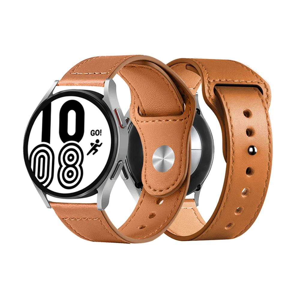 20mm 22mm Leather Band For Samsung Galaxy watch 5/pro/4/classic 44mm 40mm Active 2/3/S3/Huawei GT-2-Pro Bracelet watch 4 strap
20mm 22mm Leather Band For Samsung Galaxy watch 5/pro/4/classic 44mm 40mm Active 2/3/S3/Huawei GT-2-Pro Bracelet watch 4 strap