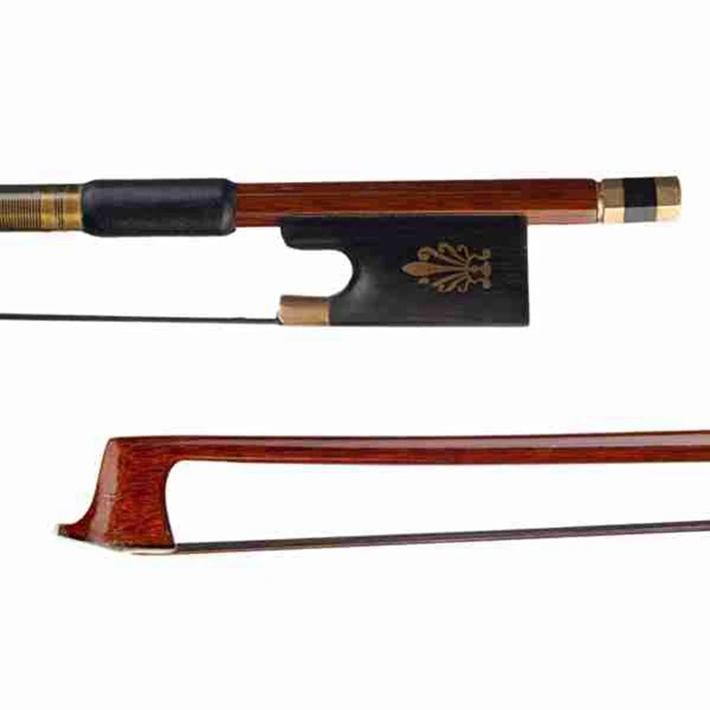Violin Bow Brazilwood Bow With Ebony Black Horsehair For 4/4 Violin High Quality Well Balance
Violin Bow Brazilwood Bow With Ebony Black Horsehair For 4/4 Violin High Quality Well Balance
