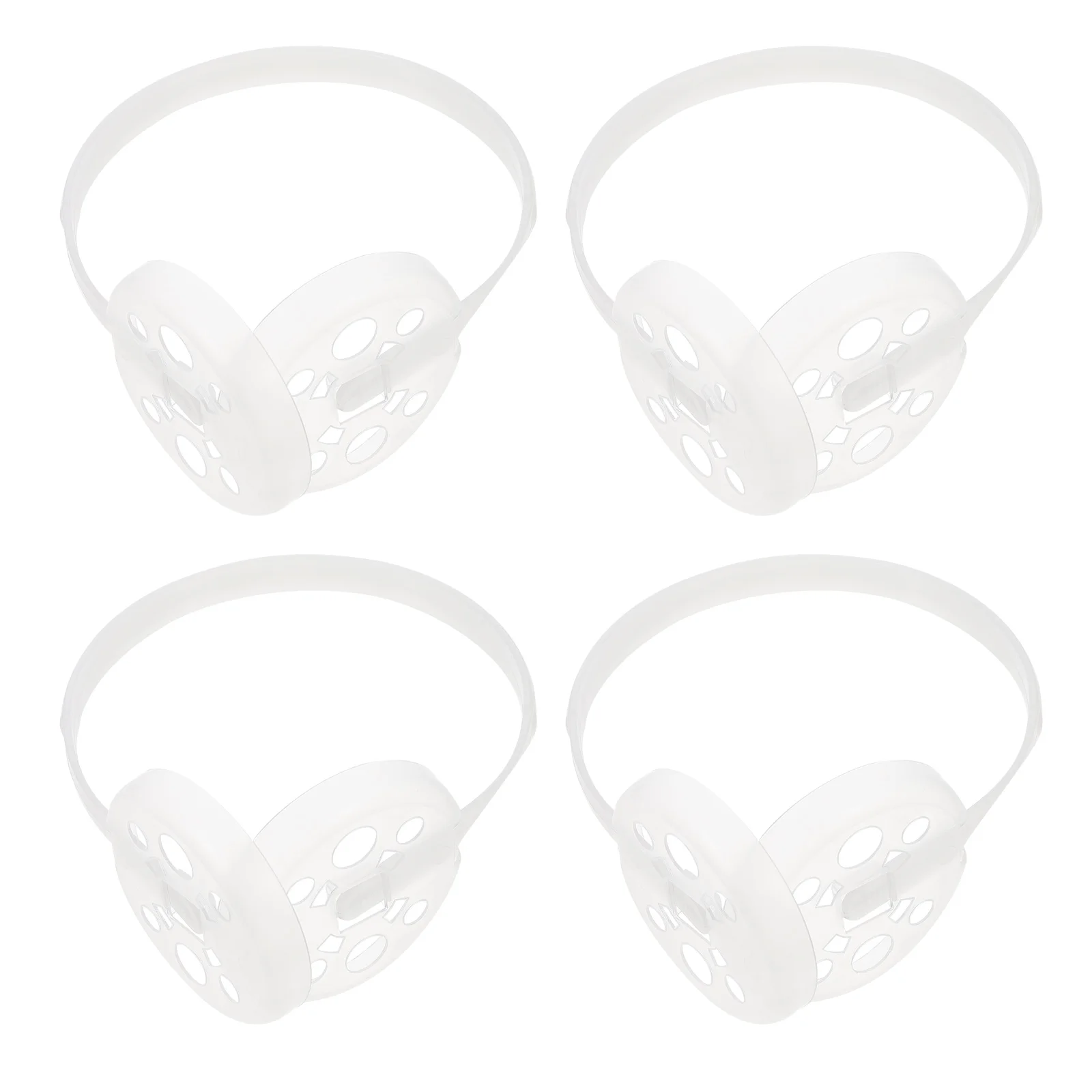 4 Pcs Earmuff Antifreezing DIY Holder Rack Plastic Shelf Making Supplies Accessories 
4 Pcs Earmuff Antifreezing DIY Holder Rack Plastic Shelf Making Supplies Accessories