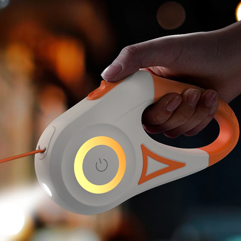 21M Correa retráctil automática para perro, tira de luz LED correa flexible para caminar y correr, 5M
21M Correa retráctil automática para perro, tira de luz LED correa flexible para caminar y correr, 5M