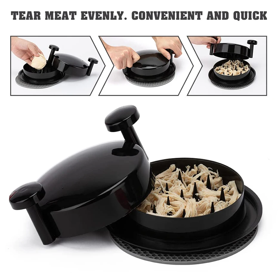 Kitchen Meat Chopper Chicken Shredde Shred Machine Meat Shredder for Pulled Pork Beef Cooked Chicken Vegetable Kitchen Gadgets
Kitchen Meat Chopper Chicken Shredde Shred Machine Meat Shredder for Pulled Pork Beef Cooked Chicken Vegetable Kitchen Gadgets