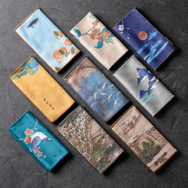 Chinese High-end Thickened Plush Water Absorbing Tea Towel Zen Tea Set Accessories Tea Table Towels
Chinese High-end Thickened Plush Water Absorbing Tea Towel Zen Tea Set Accessories Tea Table Towels